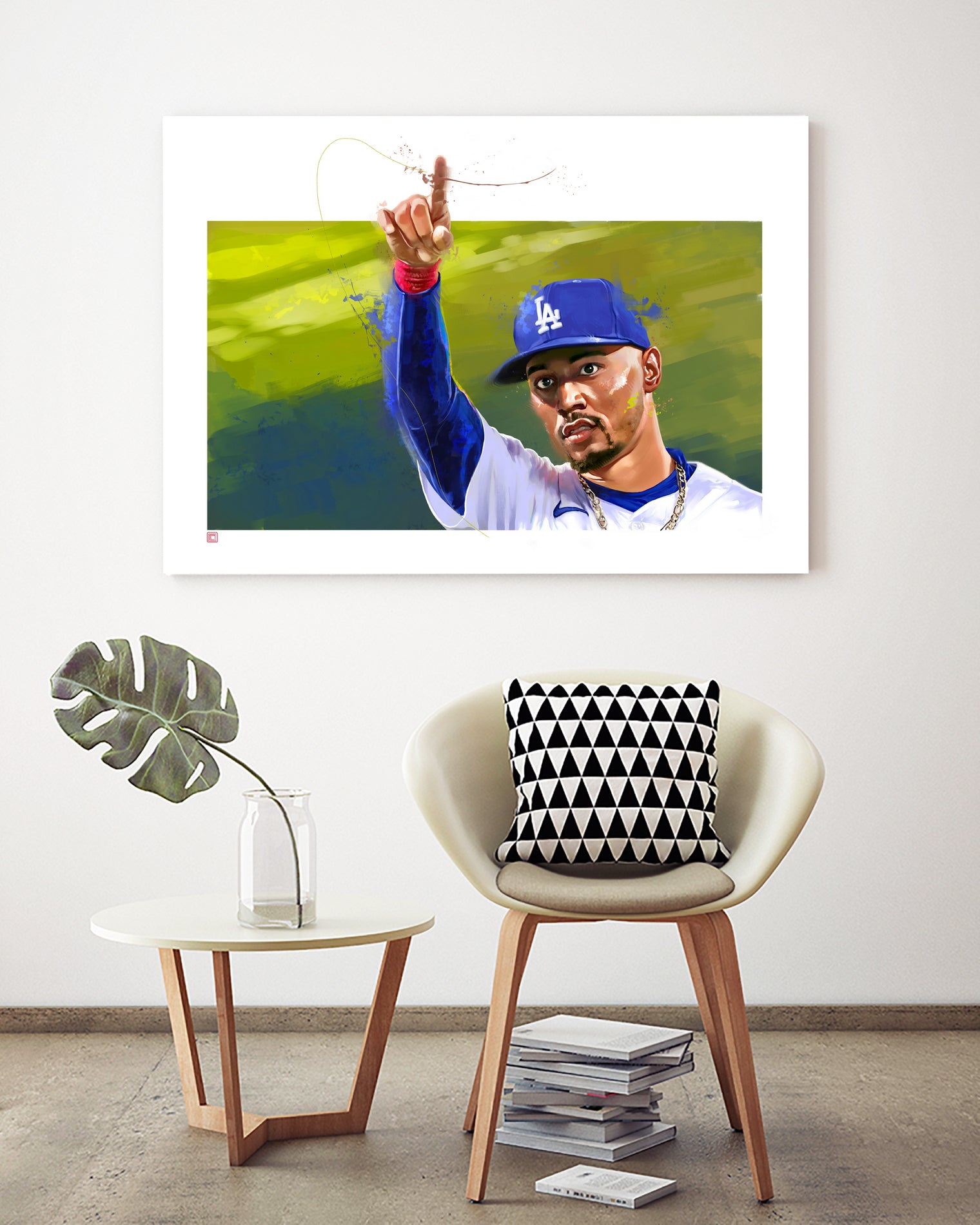 Mookie 2022 by Claudia Labarca on GIANT ART - green digital painting