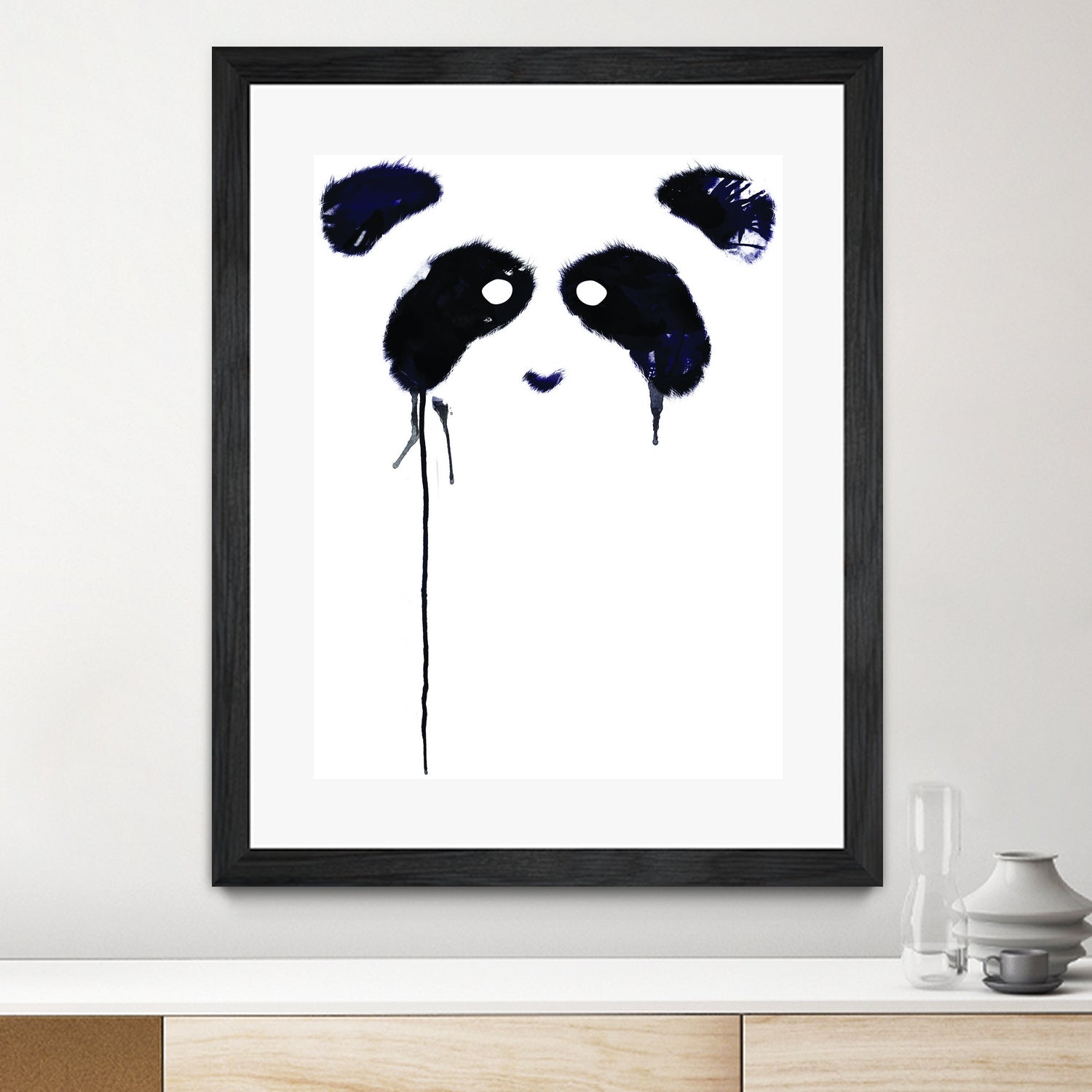 Panda by Tobias Fonseca on GIANT ART - white digital drawing