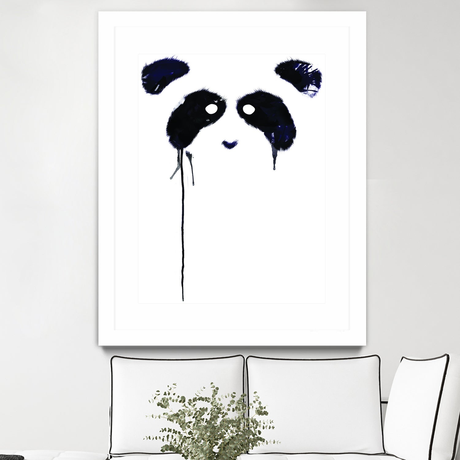 Panda by Tobias Fonseca on GIANT ART - white digital drawing