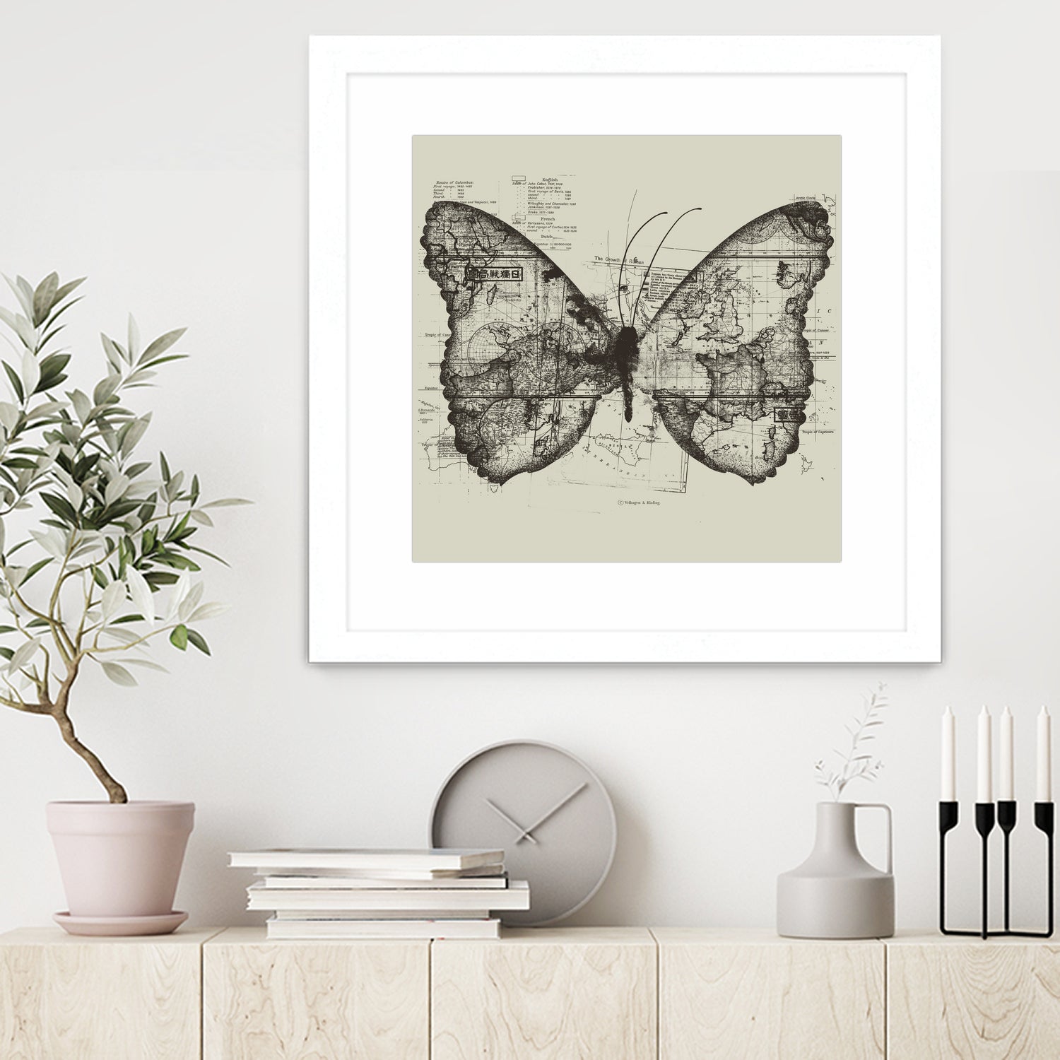 Butterfly Effect by Tobias Fonseca on GIANT ART - brown digital drawing