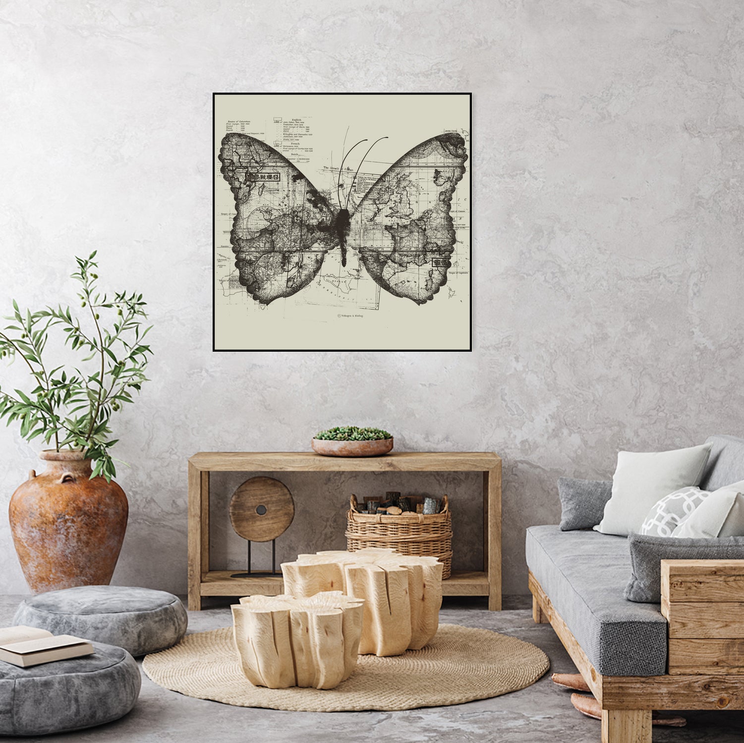 Butterfly Effect by Tobias Fonseca on GIANT ART - brown digital drawing