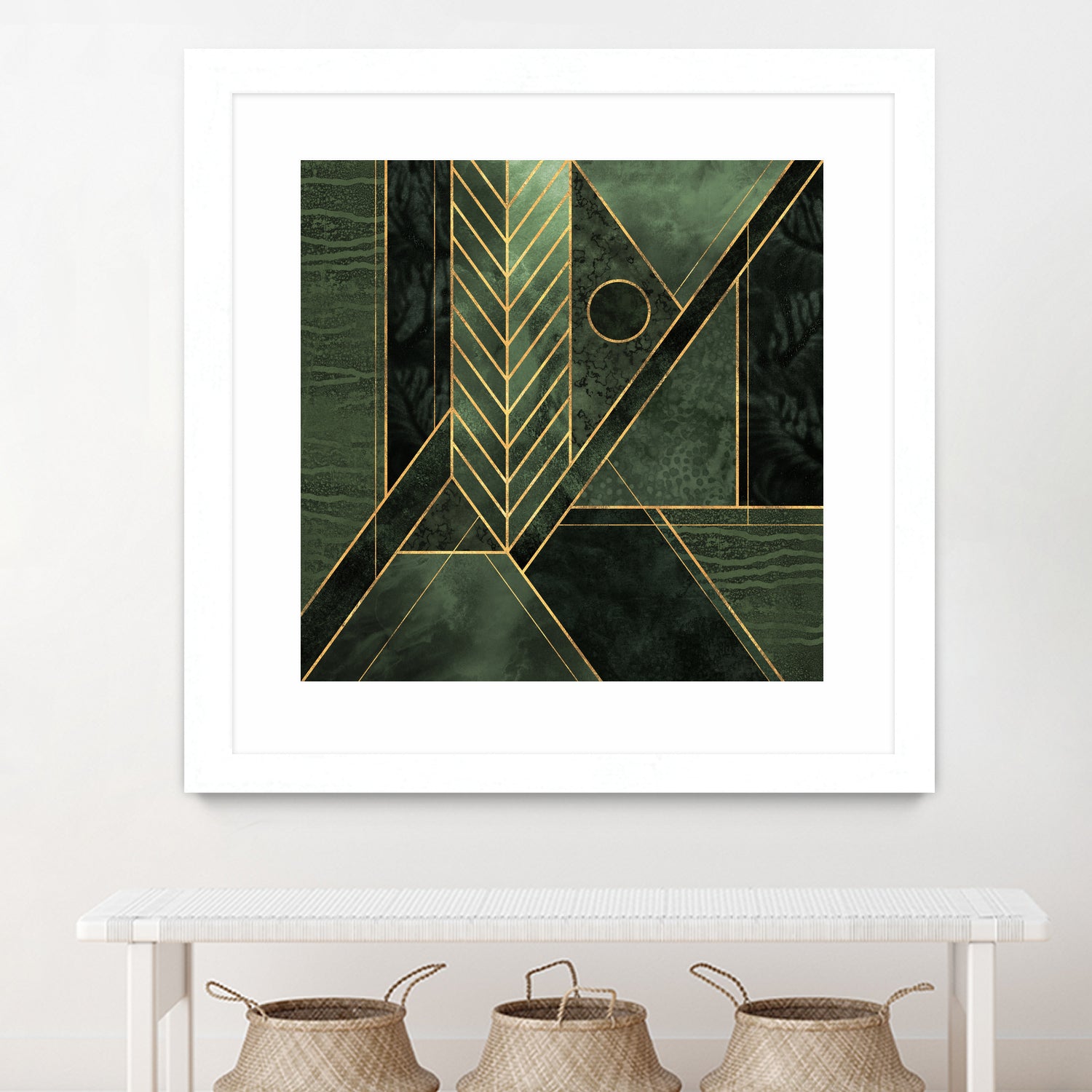 Modern Wild 2 by Elisabeth Fredriksson on GIANT ART - green digital painting