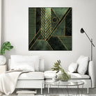 Modern Wild 2 by Elisabeth Fredriksson on GIANT ART - green digital painting