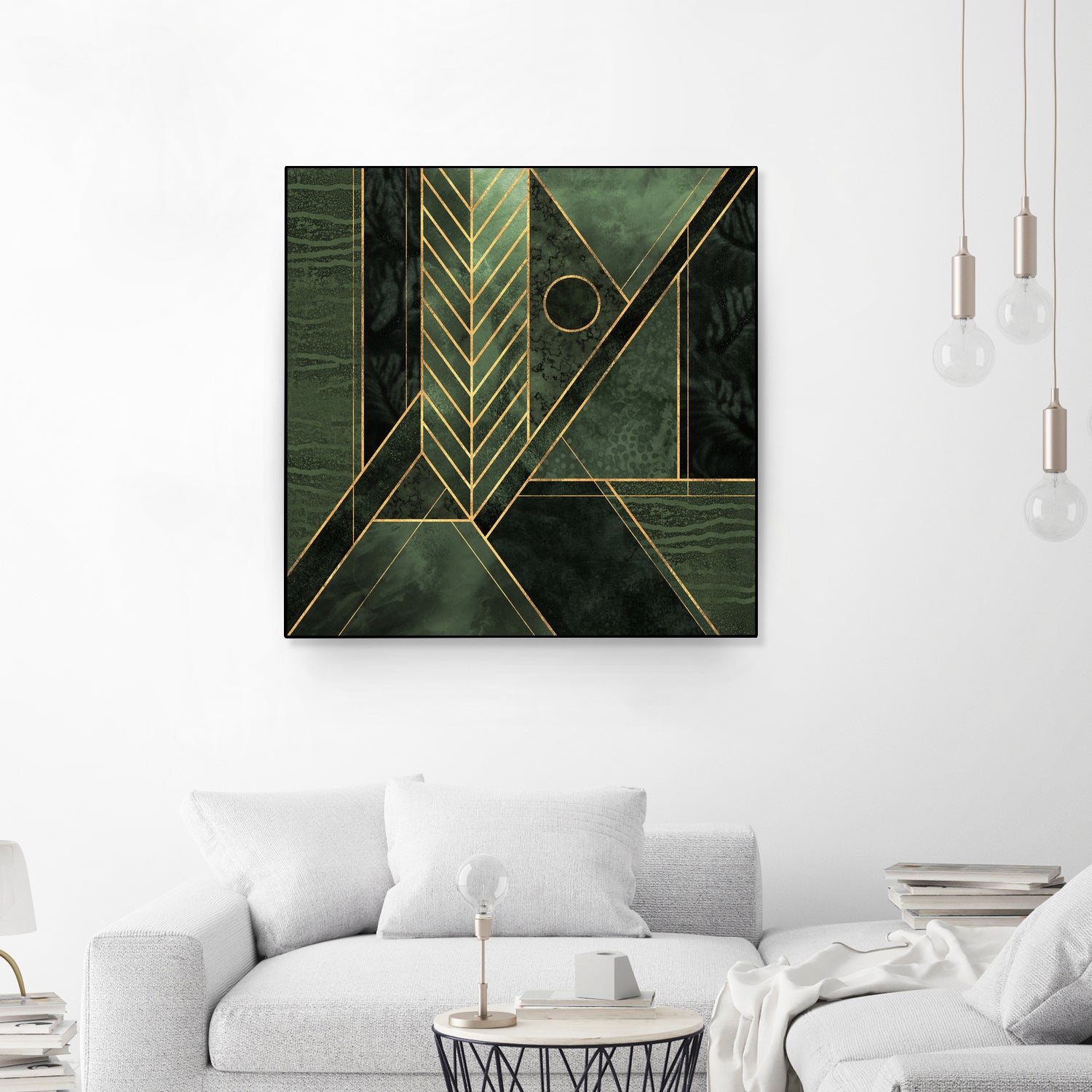 Modern Wild 2 by Elisabeth Fredriksson on GIANT ART - green digital painting