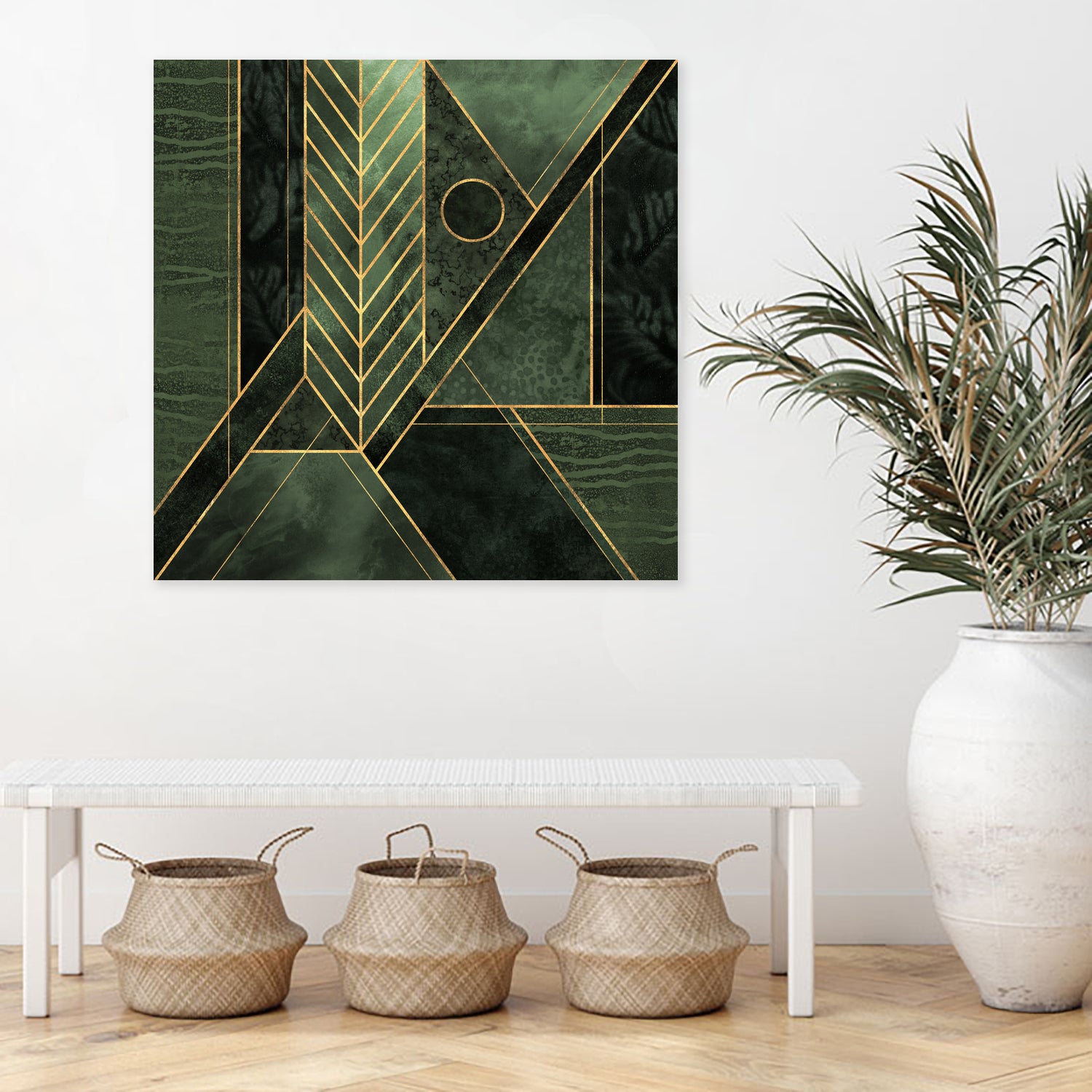 Modern Wild 2 by Elisabeth Fredriksson on GIANT ART - green digital painting