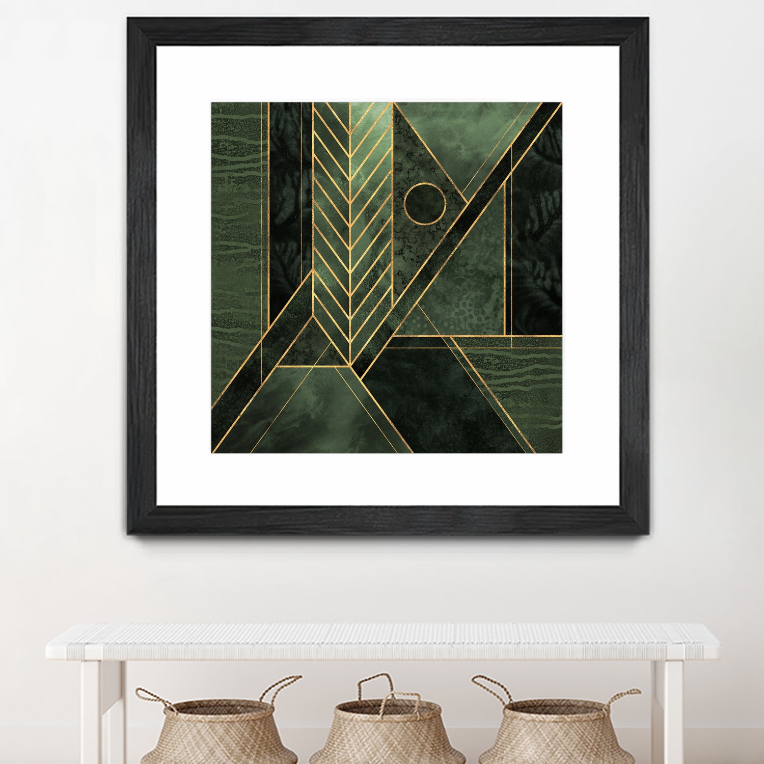 Modern Wild 2 by Elisabeth Fredriksson on GIANT ART - green digital painting