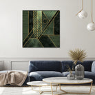 Modern Wild 2 by Elisabeth Fredriksson on GIANT ART - green digital painting