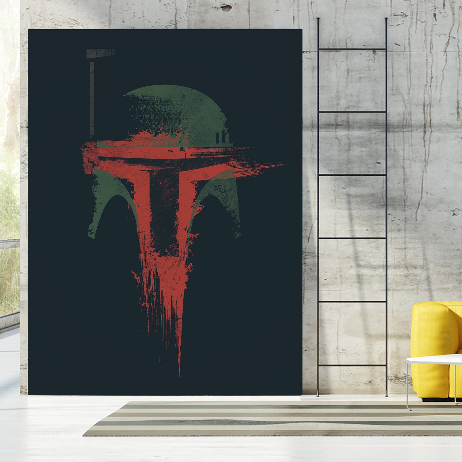 Bounty Hunter by Victor Vercesi on GIANT ART - red digital drawing