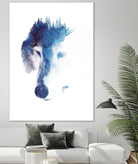 Through many storms by Robert Farkas on GIANT ART - blue digital painting