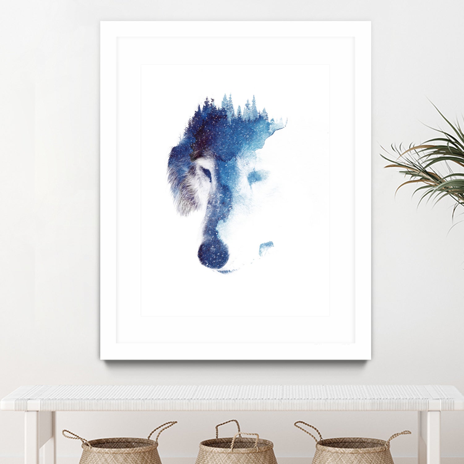 Through many storms by Robert Farkas on GIANT ART - blue digital painting