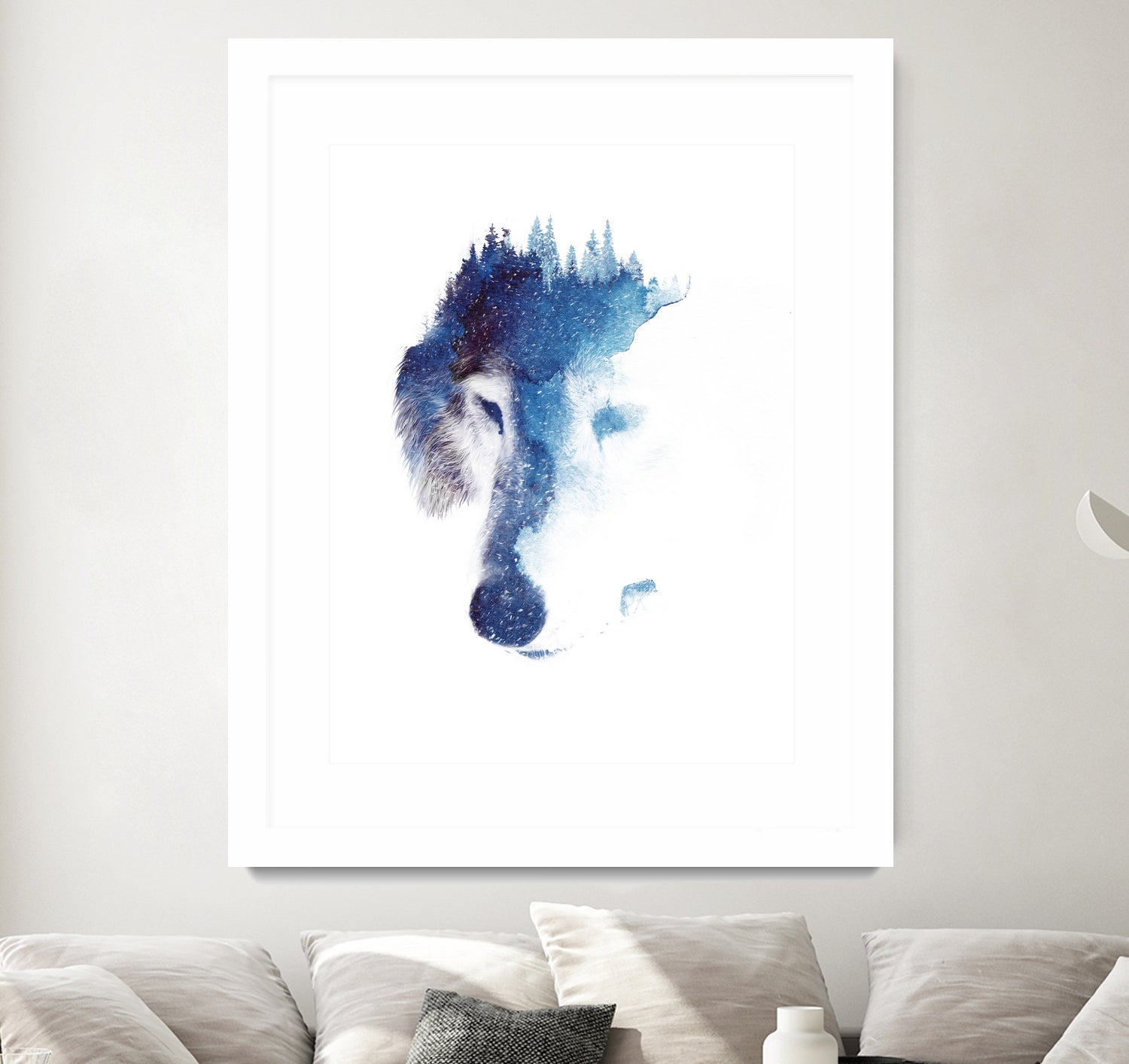 Through many storms by Robert Farkas on GIANT ART - blue digital painting