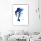 Through many storms by Robert Farkas on GIANT ART - blue digital painting