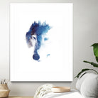 Through many storms by Robert Farkas on GIANT ART - blue digital painting