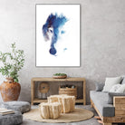 Through many storms by Robert Farkas on GIANT ART - blue digital painting