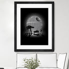 Death Star by Antonio Camarena on GIANT ART - black digital painting