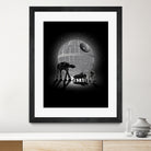 Death Star by Antonio Camarena on GIANT ART - black digital painting