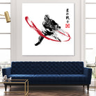 Star Warrior Sumi-e by Antonio Camarena on GIANT ART - white digital painting