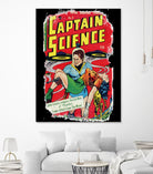 Torn Comic book cover | Retro| Science hero | Vintage by TULIO ALMEIDA on GIANT ART - red digital drawing