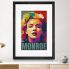 Marilyn Monroe Pop Art by Adam Khabibi on GIANT ART - red digital drawing