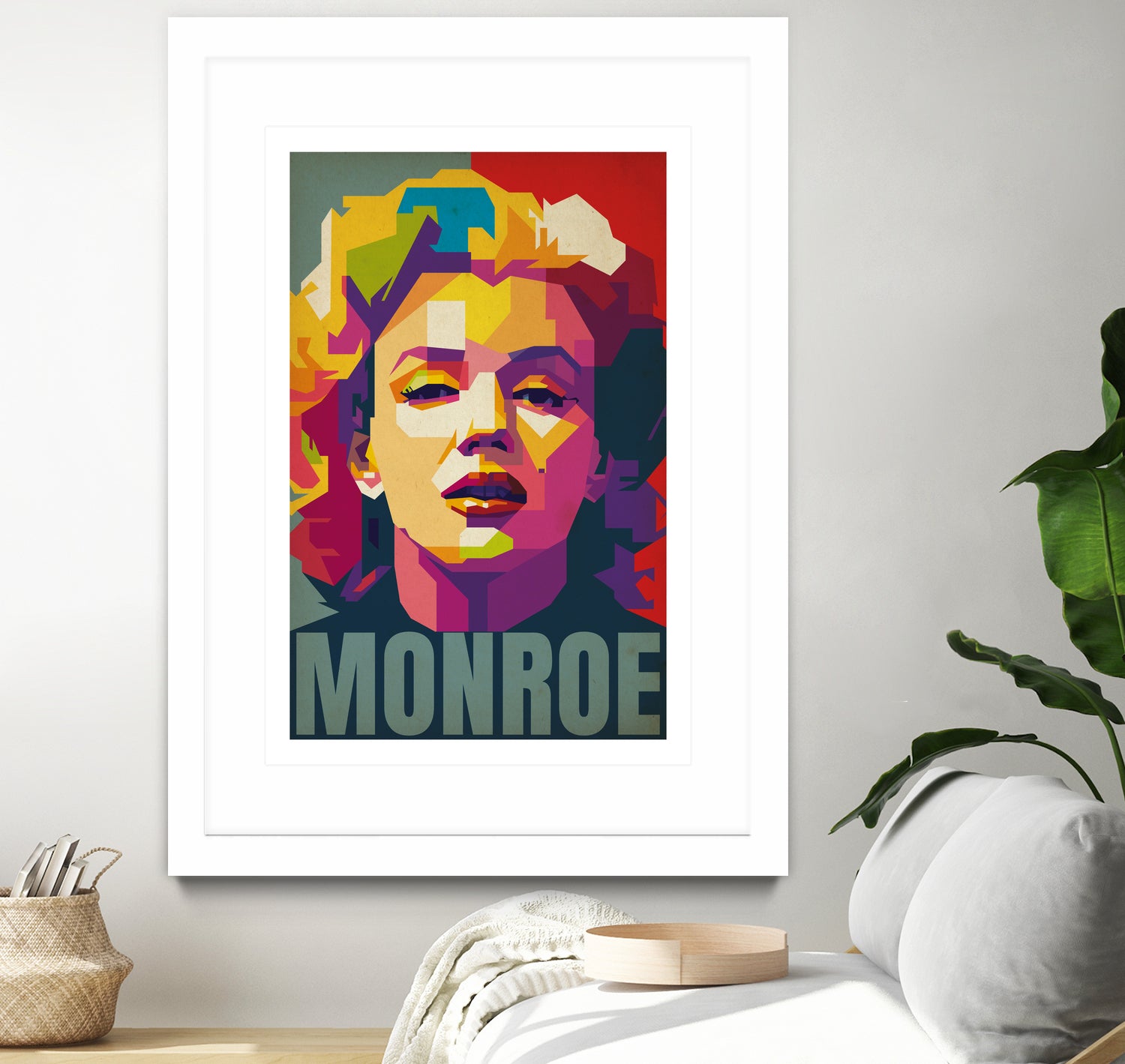 Marilyn Monroe Pop Art by Adam Khabibi on GIANT ART - red digital drawing