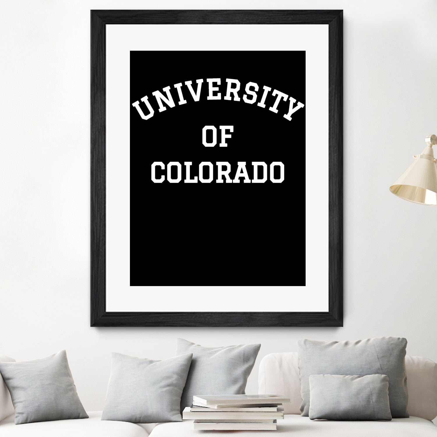 UNIVERSITY OF COLORADO Shirt by GLENN FREY from THE EAGLES by Oleg Valerievich on GIANT ART - black character design