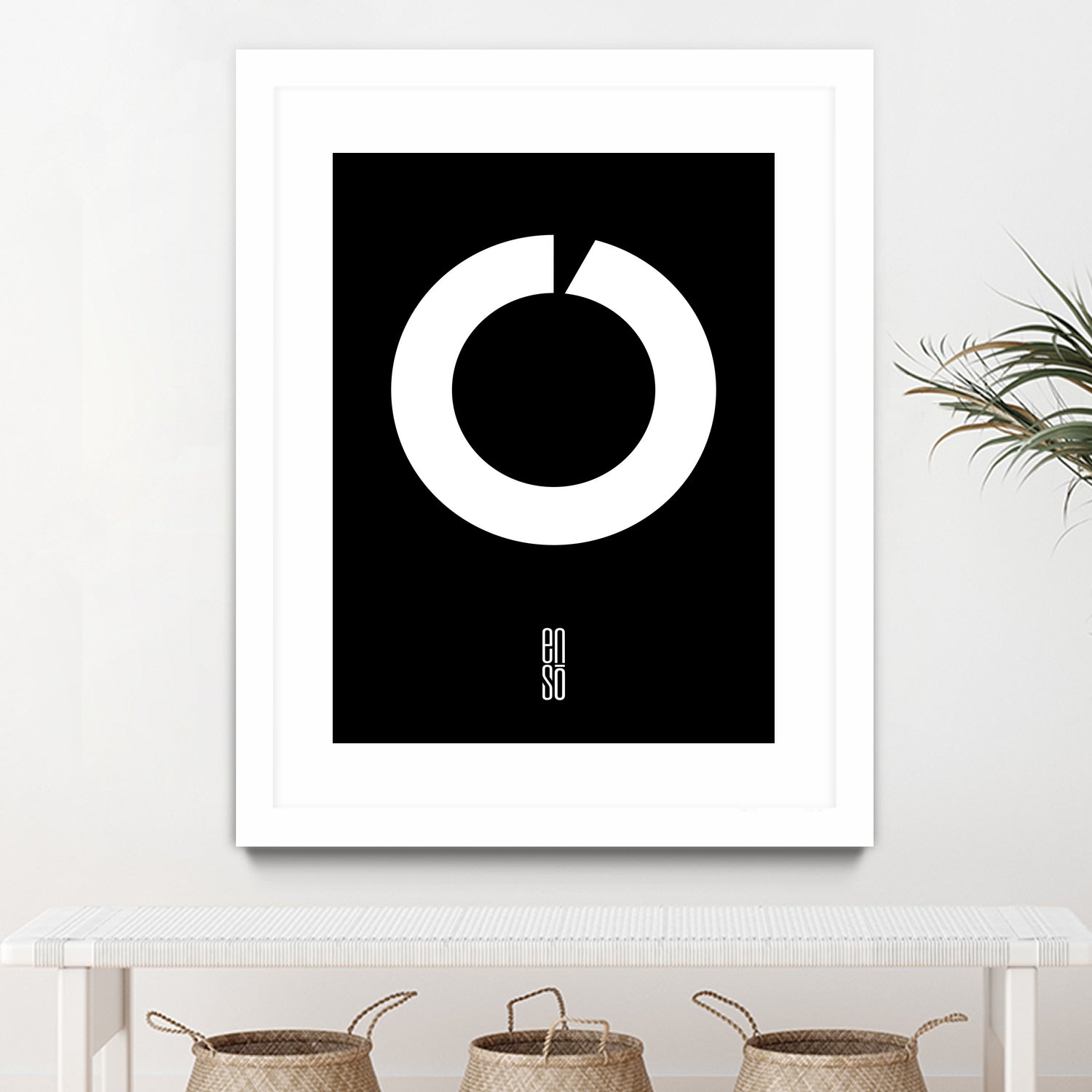 ENSO IN SWITZERLAND by Paolo Bordegoni on GIANT ART - black typography