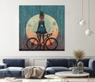 MTB Downhill and Wild Riders by Ilya Danilov on GIANT ART - gray digital painting