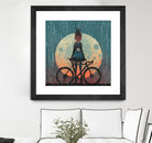 MTB Downhill and Wild Riders by Ilya Danilov on GIANT ART - gray digital painting