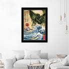 Great Old One in Japan by Antonio Camarena on GIANT ART - black digital painting