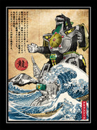 Dragonzord in Japan by Antonio Camarena on GIANT ART - black digital painting