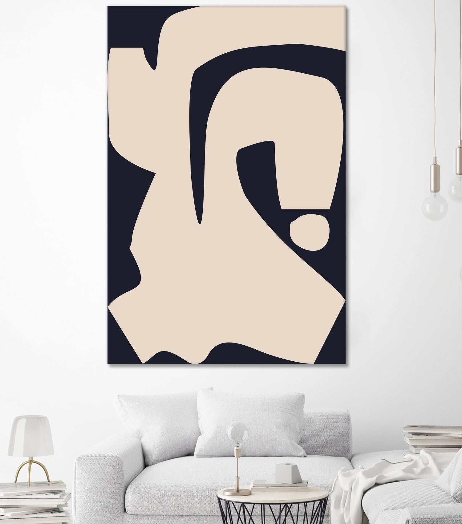 Abstract Shapes Print 07 by Afdan Zulhi Aldenar on GIANT ART - black digital drawing