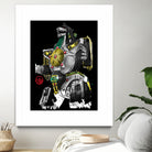 Dragonzord watercolor by Antonio Camarena on GIANT ART - white digital painting