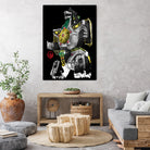 Dragonzord watercolor by Antonio Camarena on GIANT ART - white digital painting