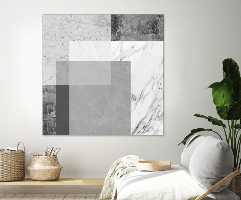 Concrete geometry 04 by Vitor Costa on GIANT ART - gray digital painting