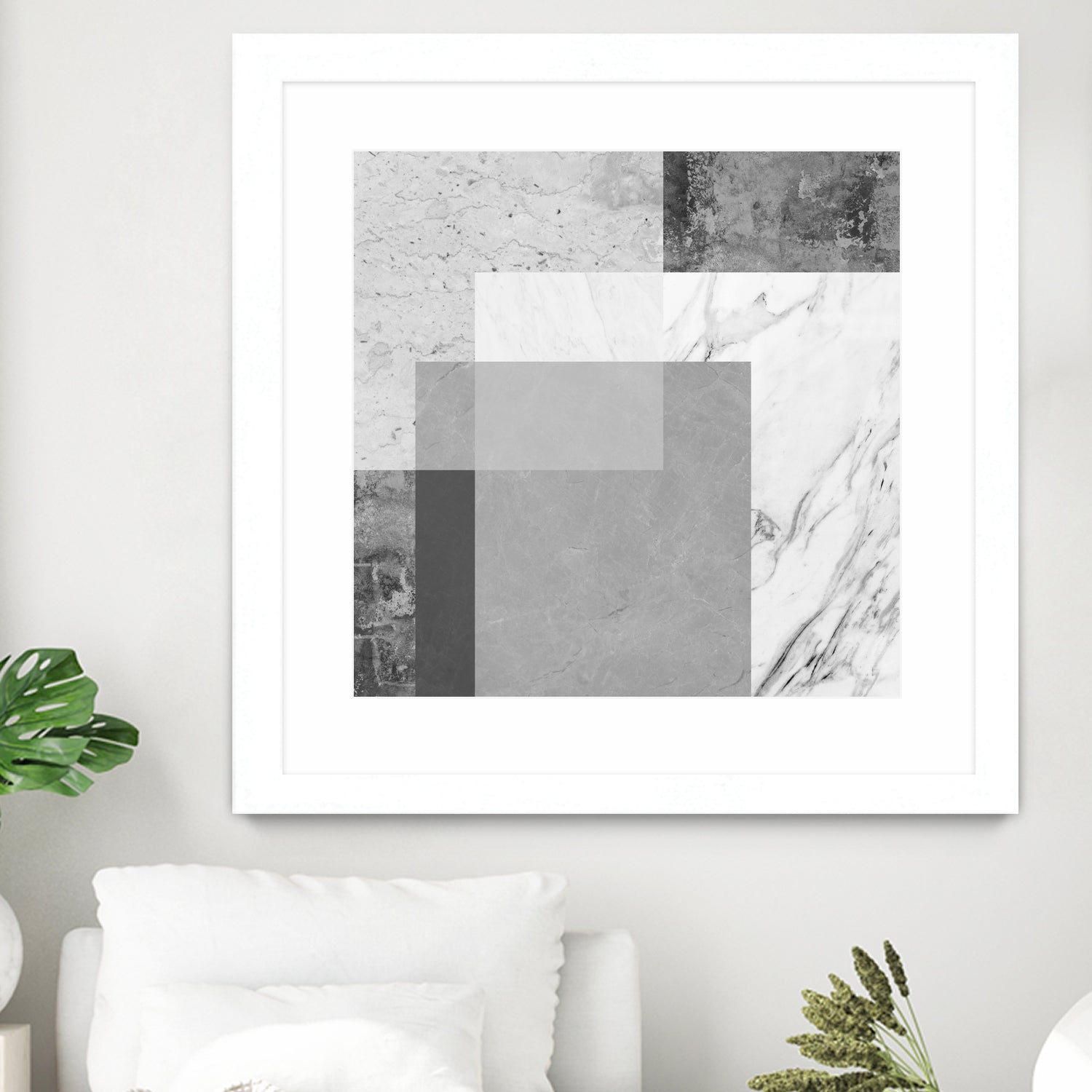 Concrete geometry 04 by Vitor Costa on GIANT ART - gray digital painting