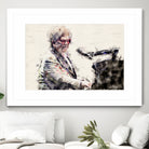 Elton john by miguel angel romero franco on GIANT ART - gray photo manipulation