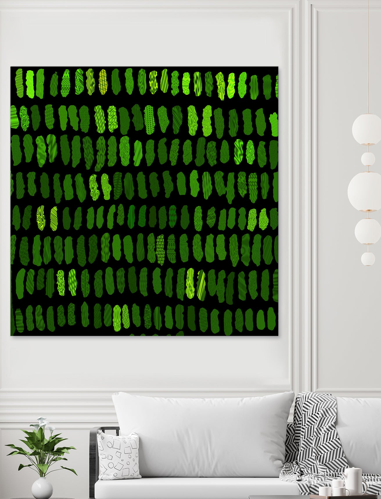 Green Cells by Victor Fitzsimons on GIANT ART - green photo manipulation