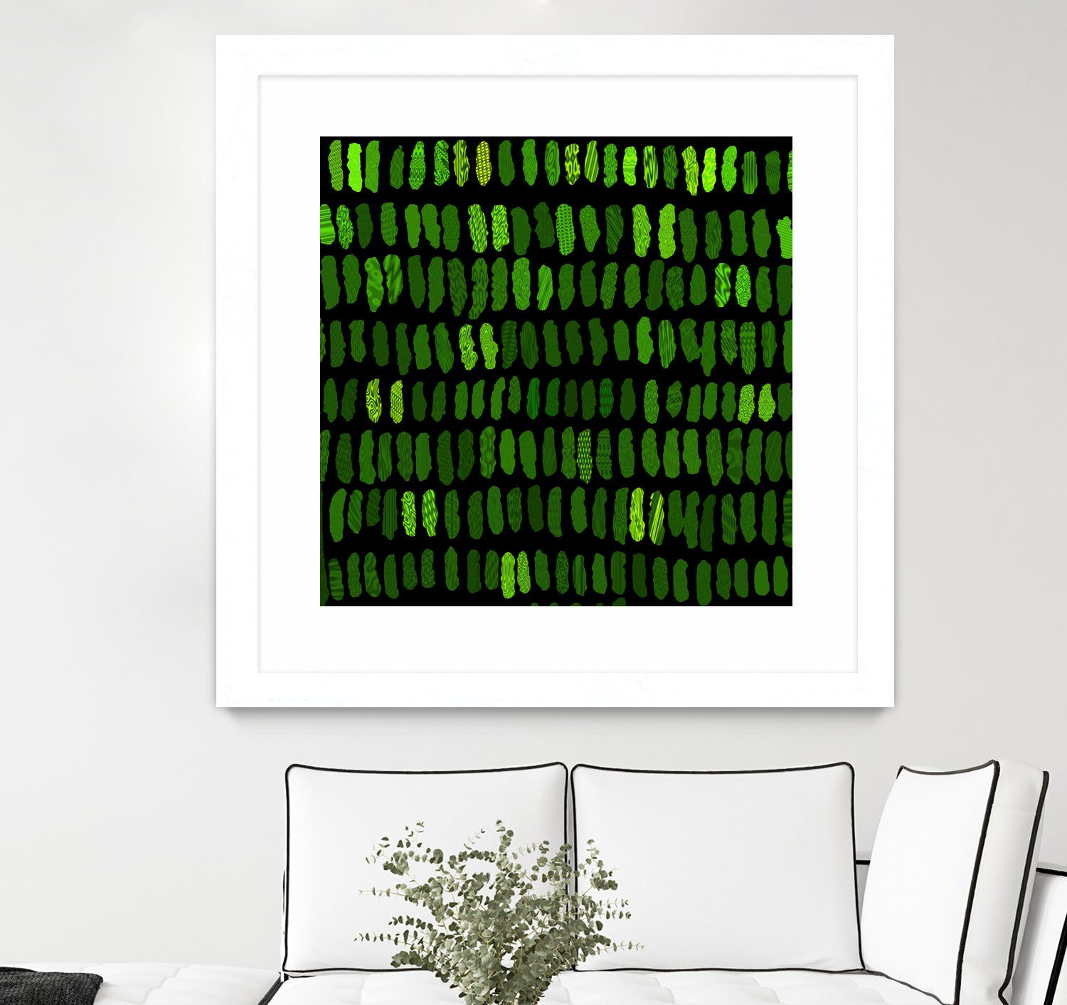 Green Cells by Victor Fitzsimons on GIANT ART - green photo manipulation