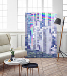 urbanpixels by vivi melignon on GIANT ART - blue processing/programming