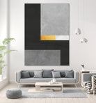 Concrete geometry 08 by Vitor Costa on GIANT ART - gray digital painting