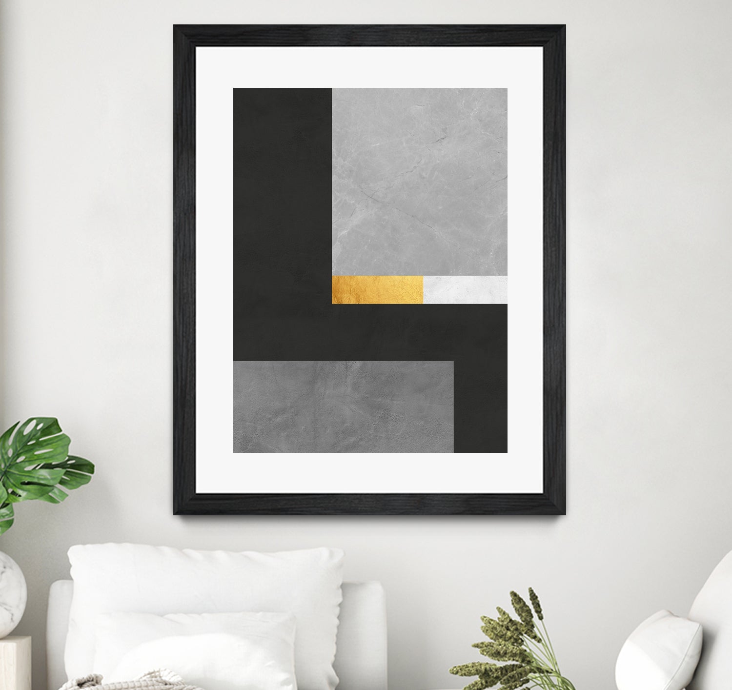 Concrete geometry 08 by Vitor Costa on GIANT ART - gray digital painting