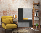 Concrete geometry 08 by Vitor Costa on GIANT ART - gray digital painting