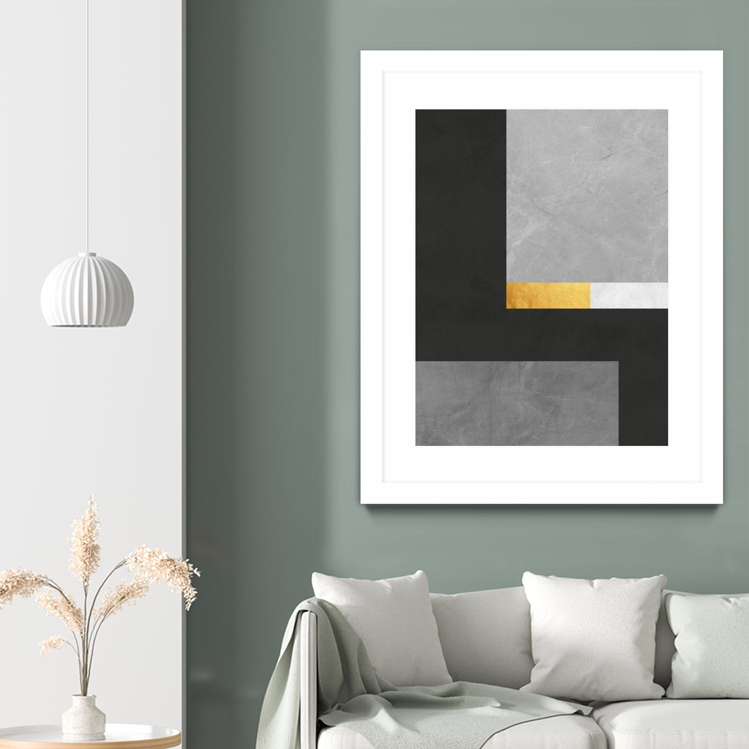 Concrete geometry 08 by Vitor Costa on GIANT ART - gray digital painting