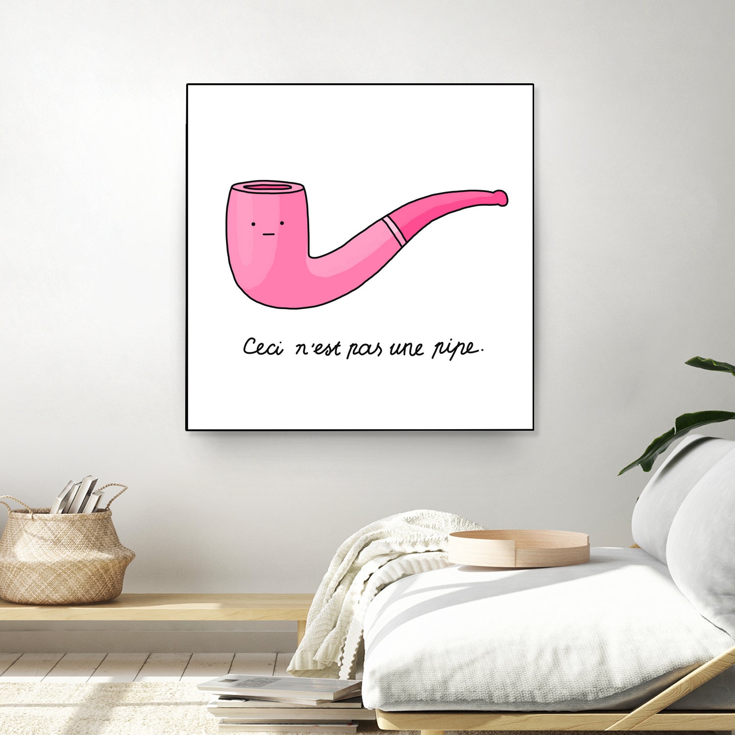 Pipe by Idil Keysan on GIANT ART - pink digital drawing