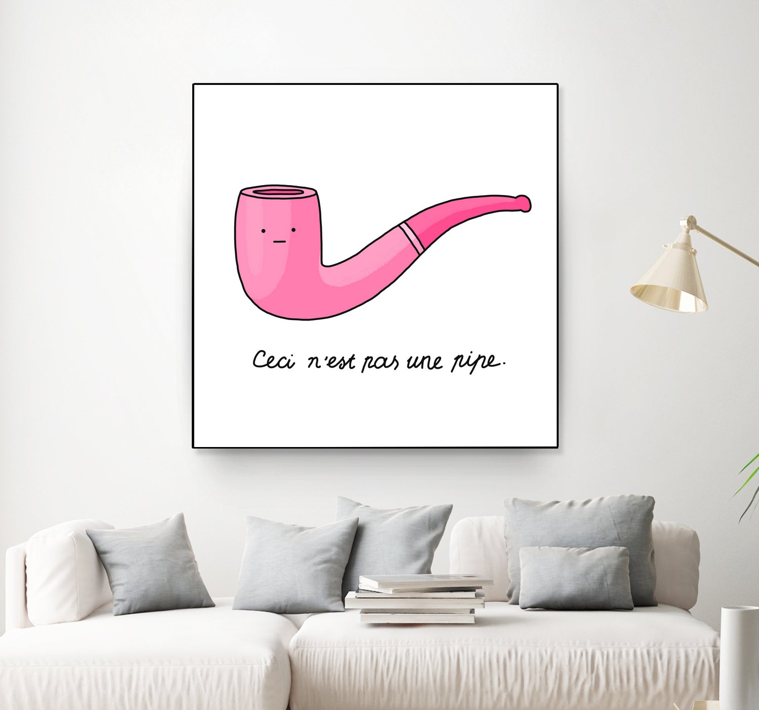 Pipe by Idil Keysan on GIANT ART - pink digital drawing