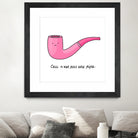 Pipe by Idil Keysan on GIANT ART - pink digital drawing