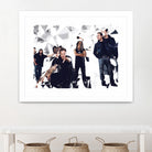 metallica glass art by sleep mountain on GIANT ART - white digital painting