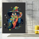 Gandalf pop art by arsyad - on GIANT ART - orange character design