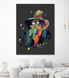 Gandalf pop art by arsyad - on GIANT ART - orange character design