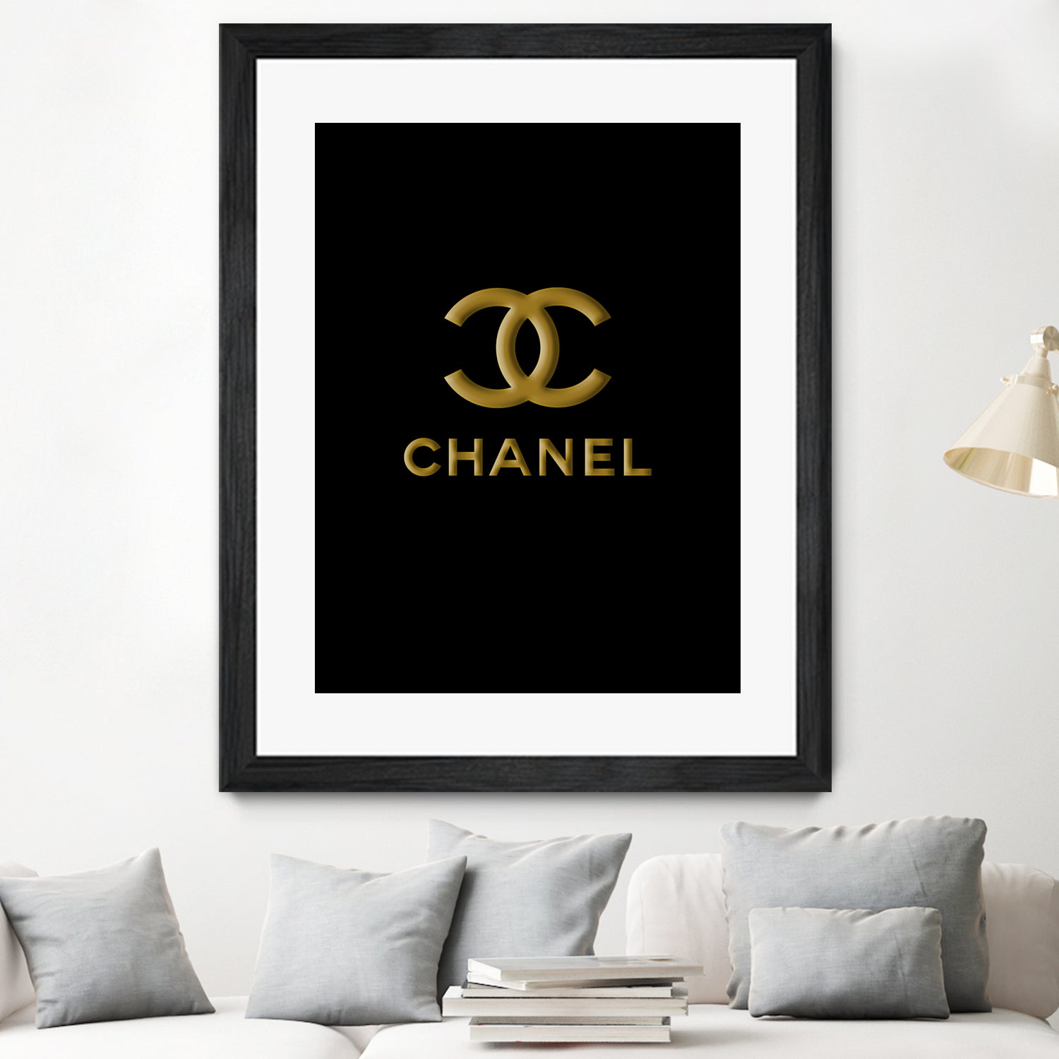 Chanel by miguel angel romero franco on GIANT ART - black digital drawing